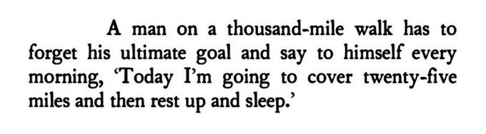 toyinomotoso's tweet image. Aka How to eat an elephant. Micro-goals.