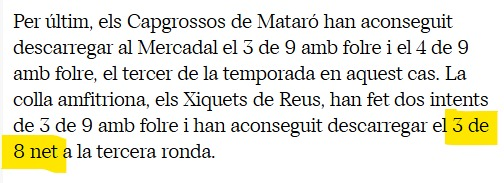 PajulyValls's tweet photo. Perdó, ahir no vaig estar al cas, ja s'ha criticat, ALTRA VEGADA, la crònica castellera de la diada del Mercadal per part del @diaridtarragona? Ja han tornat a sortir demanant perdó? Ha de durar molt aquesta broma amb els castells? #castells https://t.co/EohD9mQCcQ