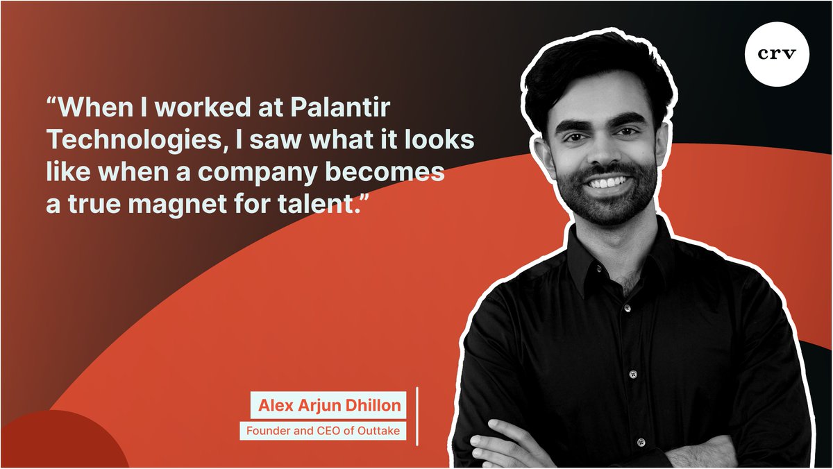 CRV's tweet image. No gimmicks. No hype. Just experience that speaks louder than any recruiting pitch for @outtake_ai and @adylon7.