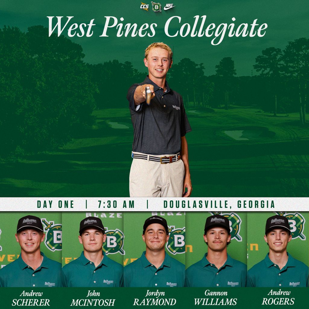 𝐃𝐚𝐲 𝐎𝐧𝐞 𝐚𝐭 𝐖𝐞𝐬𝐭 𝐏𝐢𝐧𝐞𝐬 

🆚  | West Pines Collegiate
📍  | West Pines GC | Douglasville, Ga.
⏰  | 7:30 AM
🔗  | linktr.ee/BelhavenGOLF

#GoGreen