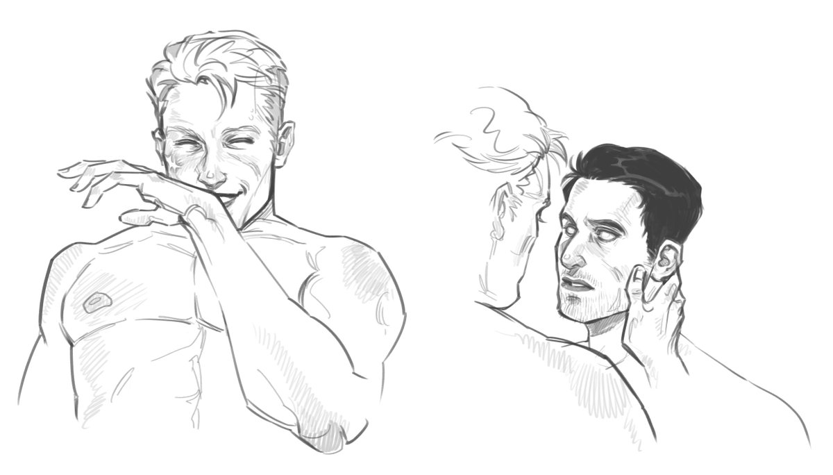 wildelighten's tweet image. btw do @puuuumpa u understand that i will continue tagging you in every single post?

#dexmatt sketches ig