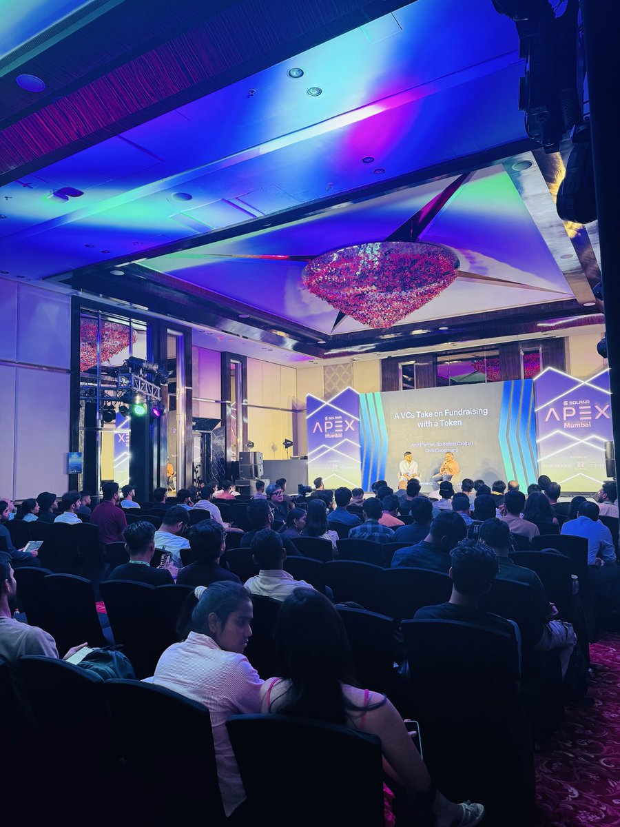 0xrahulk's tweet image. Had an awesome time at @solana apex!  
Did a workshop on @soon_svm and shared how we’re building the first ZK-SVM hybrid rollup. 

Excited to bring Solana everywhere with our decoupled SVM architecture 🫡
