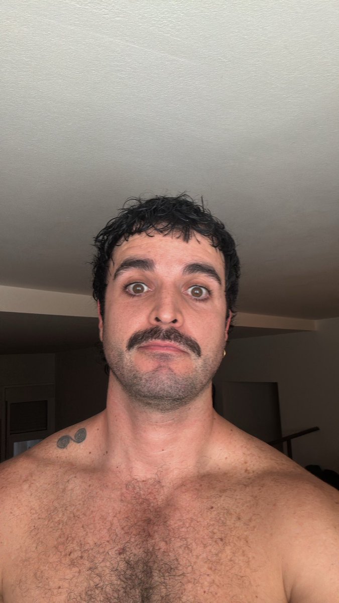 HeyRocco's tweet photo. Bigote era. https://t.co/amUXG2Kzs2