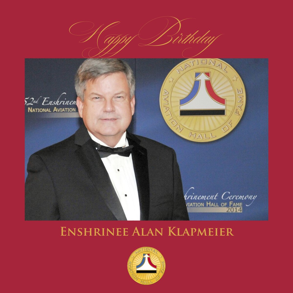 Happy Birthday to #NAHF Enshrinee Alan Klapmeier!
As co-founder of Cirrus Aircraft, he transformed general aviation with innovations in performance and safety.

A true visionary in flight. 
#AviationHistory #NAHF #CirrusAircraft