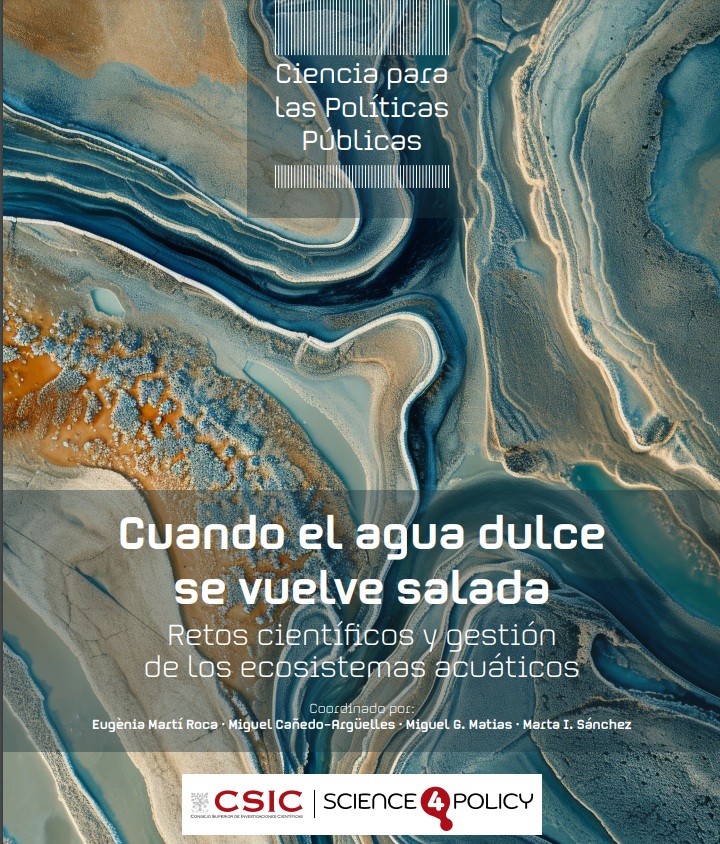 📃La colección 'Ciencias para las Políticas Públicas' del #CSIC dedica algunos de sus informes al #CambioClimático 👇🧵

💧'Cuando el agua dulce se vuelve salada' explica la salinización de ecosistemas de agua dulce en el planeta, su impacto y gestión

👉f.mtr.cool/otngssdepr