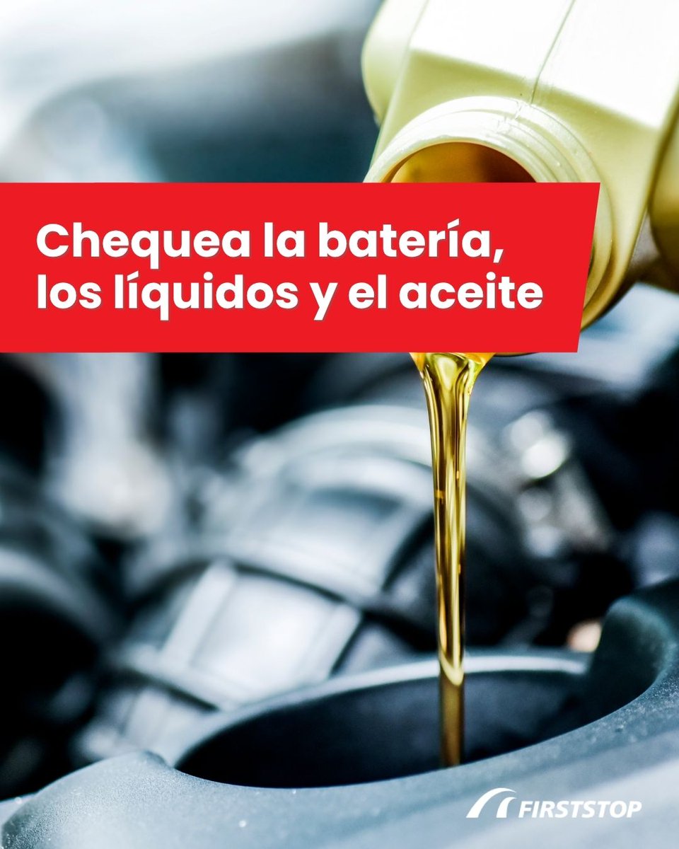 Al igual que tú, el coche también necesita un cambio de armario para otoño. 🍂

Ponlo a punto:
✔️Neumáticos
✔️ Limpiaparabrisas
✔️Batería, líquidos y aceite

¿No sabes cómo? 🤔 En First Stop te lo dejamos listo.

#FirstStop #RevisaTuCoche #Mantenimiento #ConsejoFirstStop