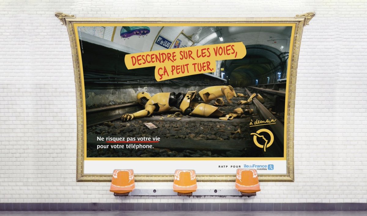 laReclame's tweet image. La campagne sera affichée dans les espaces ferrés, cafés parisiens, vidéos sociales, newsletter…

Pour en savoir plus, rendez-vous sur #ScanBook : lareclame.fr/babel/realisat…