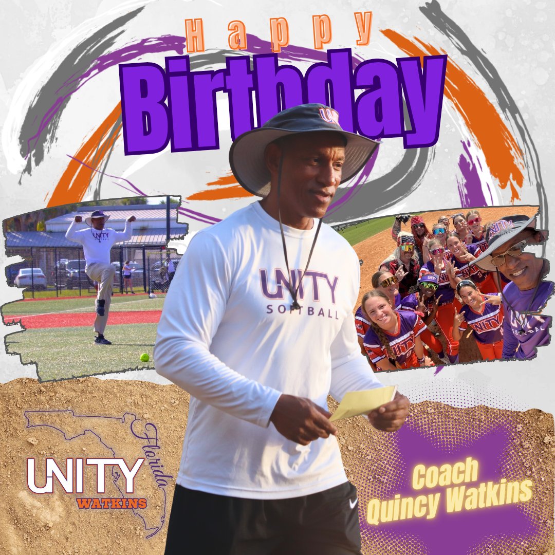 unitywatkins14u's tweet image. 🎉💜 Happy Birthday, Coach Quincy! 💜🎉

The man who never lets us settle and pushes us to our limits every day. 💪🏽🥎 Your passion and belief in this team keep us chasing greatness.

“It’s a marathon”—and we’re proud to run it with you, Coach! 🙌🏽💜🧡

#UnityWatkins @VAUnitySB