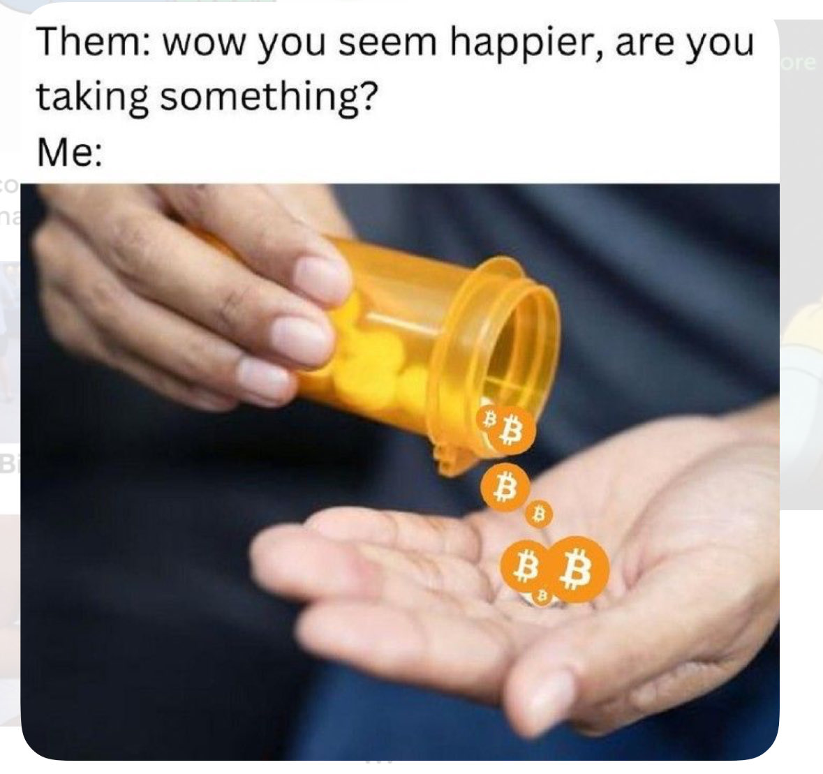 FiniteByDesign's tweet image. Starting the week with my favorite kind of vitamins 💊💰 #BitcoinBoost #MondayMotivation #CryptoVibes #DigitalGold #HODL