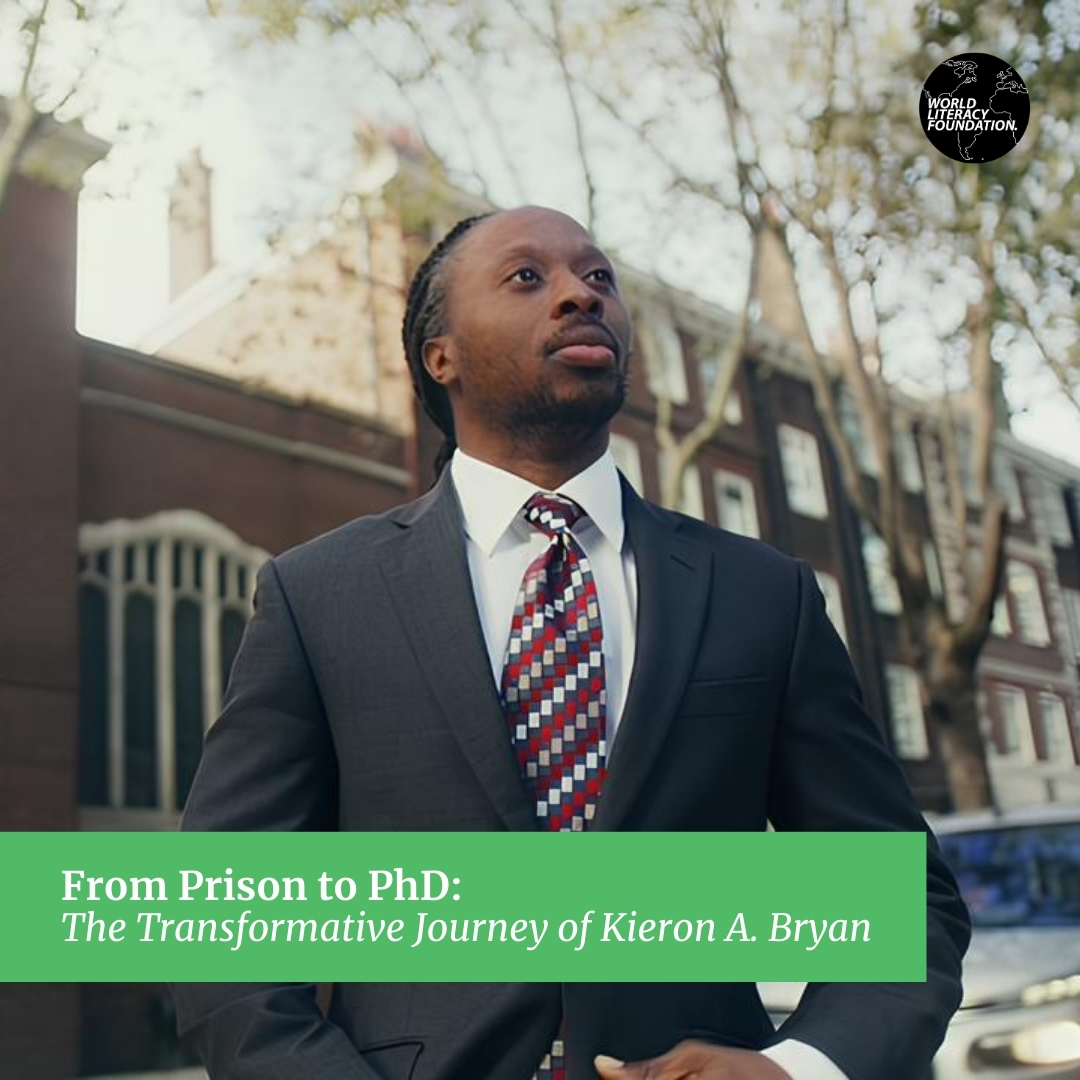 WorldLiteracy's tweet image. When Kieron A. Bryan entered prison with a 25-year sentence, it could have marked the end of possibilities. Instead, he opened a book, and then another.
Listen to his episode on the #BeyondWordsPodcast and read his inspiring story here: worldliteracyfoundation.org/why-every-page…
#LiteracyForAll