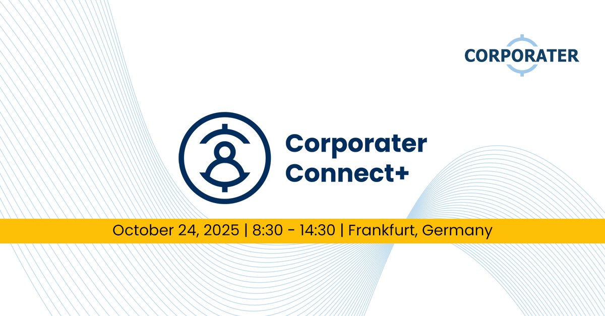 Corporater's tweet image. Announcing #CorporaterConnectPlus in Frankfurt on October 23, 2025.
Join industry experts, thought leaders, and peers as we explore emerging trends, share best practices, and tackle the challenges shaping today’s business landscape. 

Learn more - corporater.com/events/corpora…
#GPRC