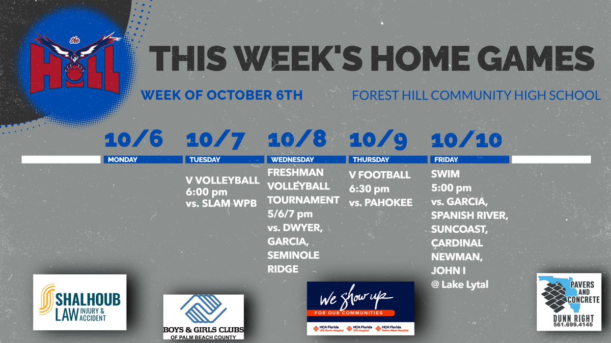 It's your last opportunity this season to see Volleyball and Swim teams in action! Head to the Hill before you miss out.