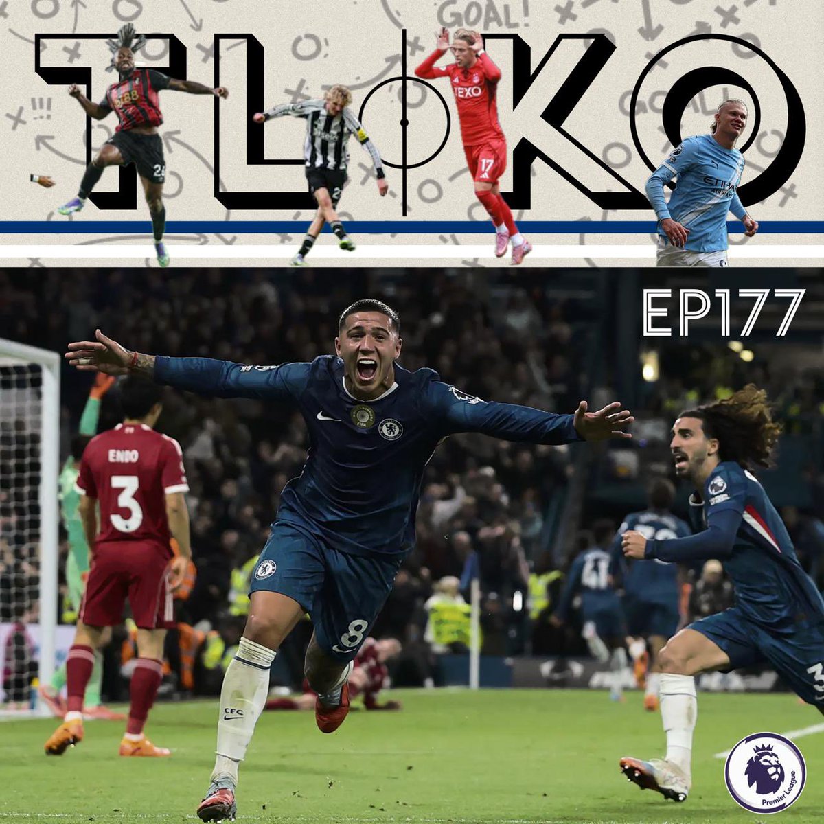 🚨 EPISODE 177 🚨 

🥊  Chelsea stun Liverpool.
🔝 Arsenal go top. 
⚽️ Kudus scores. 
🐺 Wolves tinker. 
🗑️ And yes… City vs Brentford was as bad as it sounds.

🎙️ Listen now on Spotify, Apple &amp; all good podcast platforms.

<a href="/JamieGuyan/">Jamie GillGuyan</a> <a href="/MichaelWood_SJ/">Michael Wood</a>