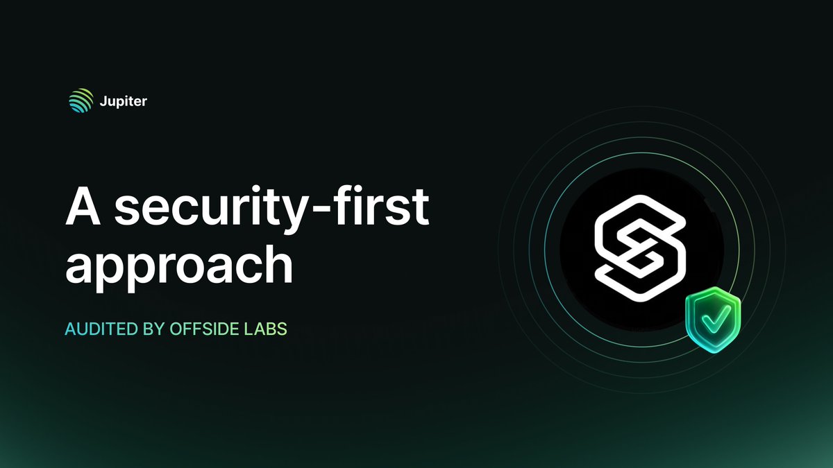 Security features and audit details for Jupiter Wallet