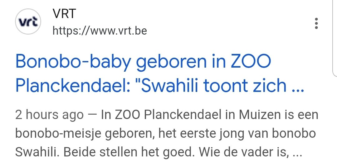 Aapje heeft nog geen naam. 'Jane' lijkt me een ideaal eerbetoon.