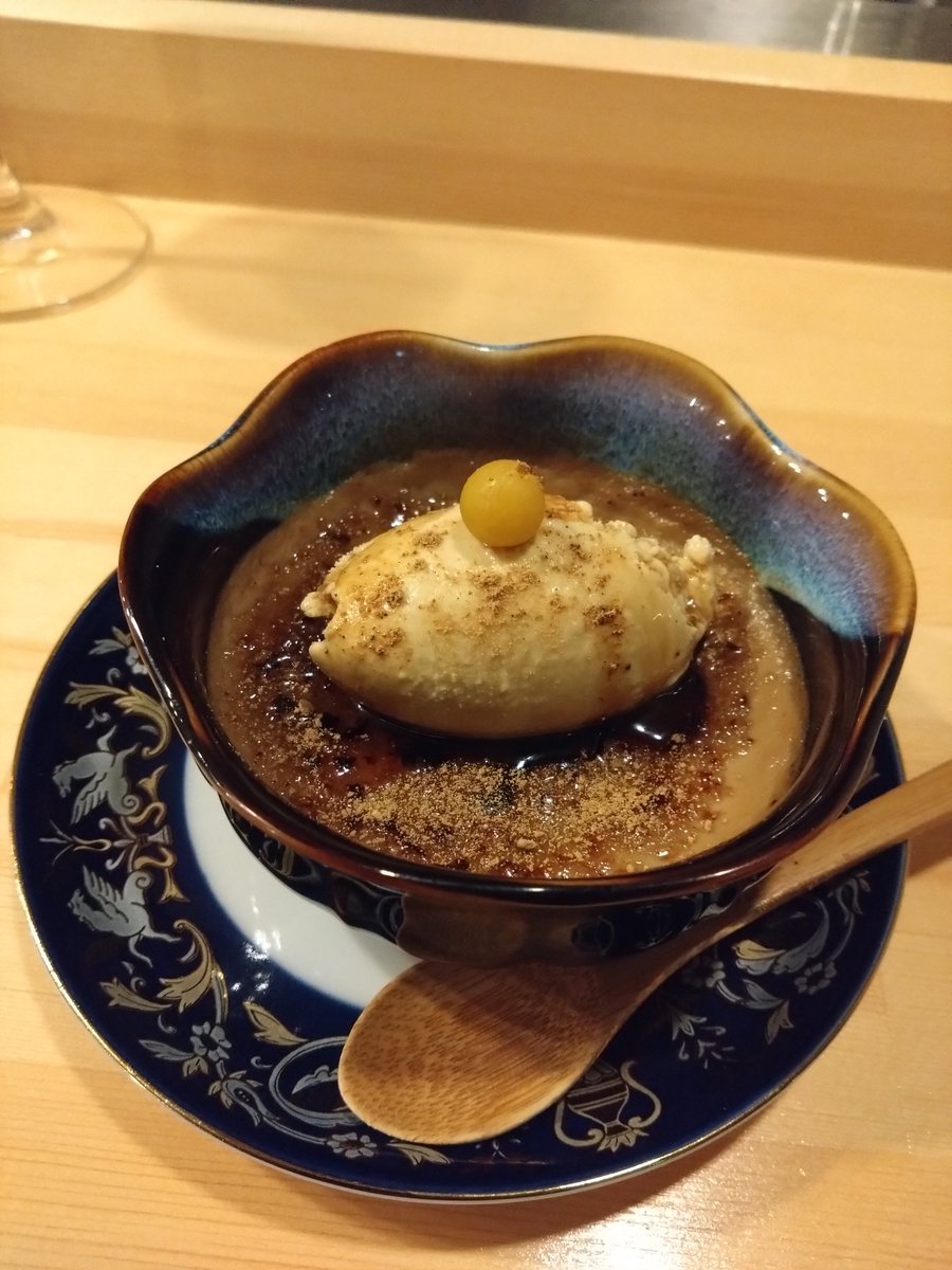 ジャガイモとニシンの燻製テリーヌ
パテ・ド・カンパーニュ
ポークハム
玉ねぎタルト
とうもろこしブリュレのバジルアイスぞえ
豚ヒレムニエルのブルーベリーソース
ナスのブリュレのバルサミコソースキャラメルアイスぞえ