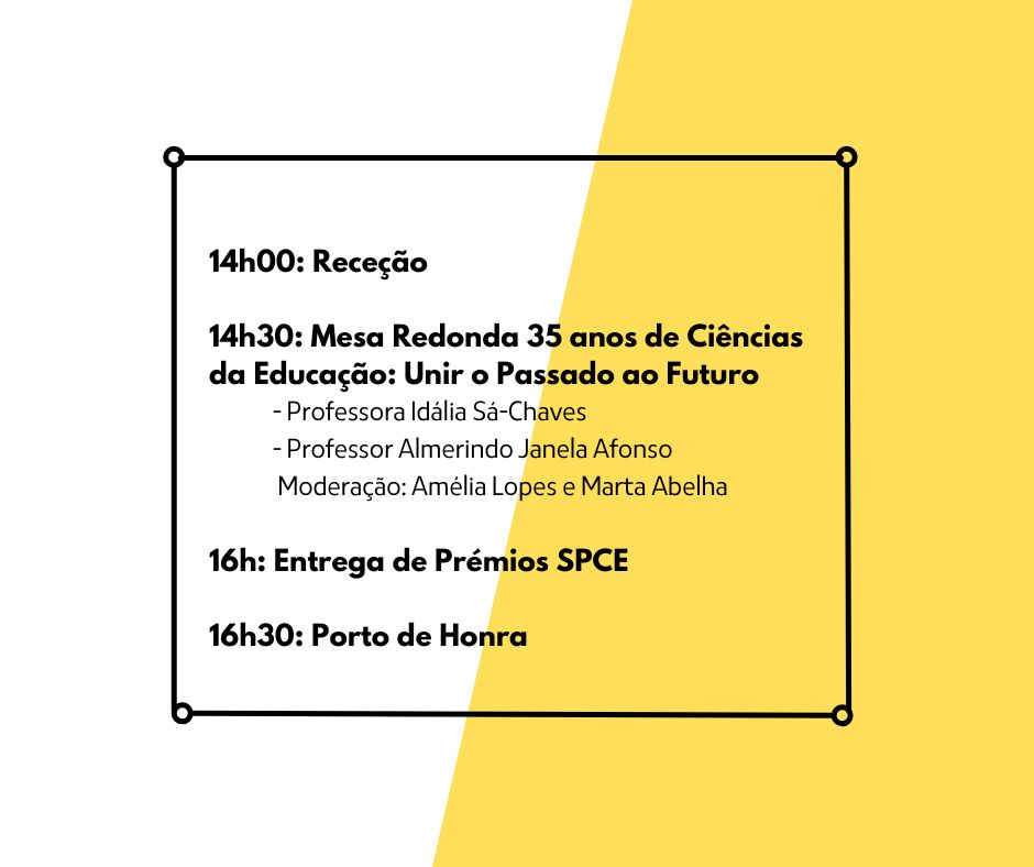 Venha celebrar connosco os 35 anos da SPCE!