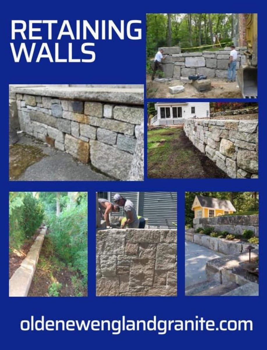 OLDENEGRANITE's tweet image. Reclaimed granite block is perfect for building retaining walls. It is long-lasting, rigid, durable, extremely strong, and can easily support your site. 
oldenewenglandgranite.com 

#GraniteSuperstore #Antiquegranite #RetainingWalls #OldeNewEnglandGranite #reclaimedgranite