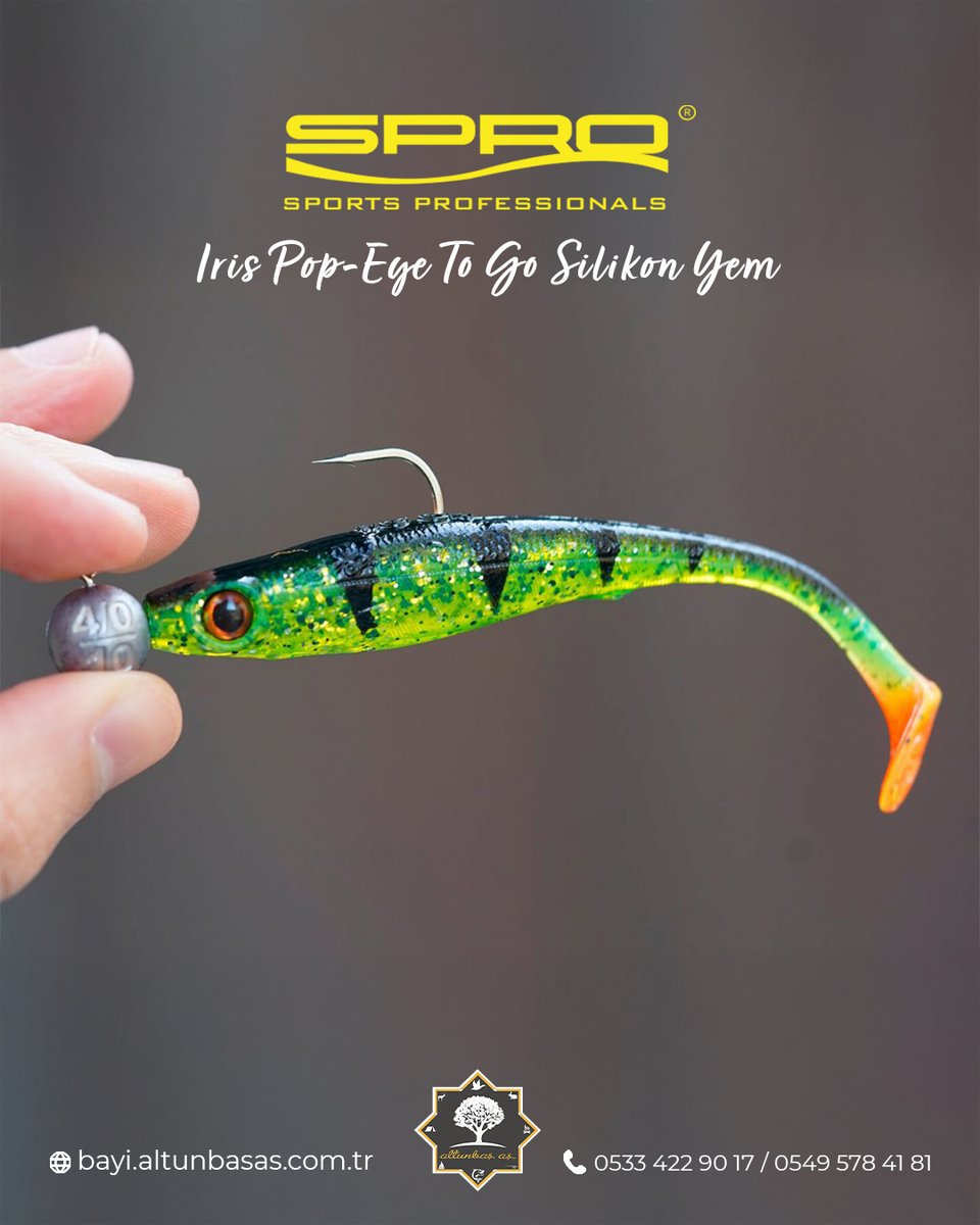 Altunbas_As's tweet image. SPRO Iris Pop-Eye silikon yemler sahip oldukları agresif kuyruk hareketi ve yuvarlanma aksiyonu ile avcı balıklar için kolay bir av görüntüsüne sahiptirler.

🌐 bayi.altunbasas.com.tr/arama?Search=I…

#spro #popeye #altunbasas
