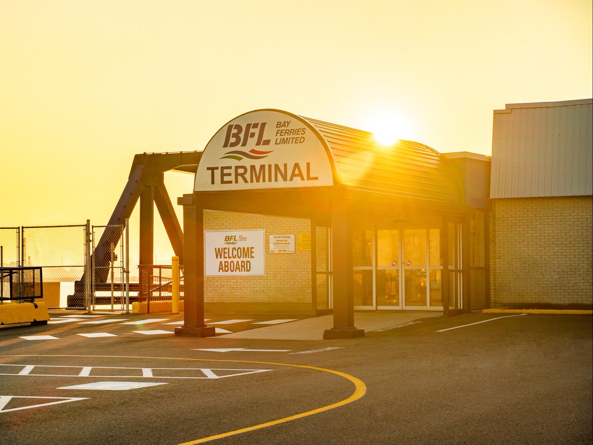 Please note our terminal hours: 

Saint John, NB: Open daily, 06:30 – 19:30 (open to 20:30 on days with two departures) 
Digby, NS: Open daily, 08:00 – 17:00 (open to 18:00 on days with two departures) 

📸: Davey and Sky