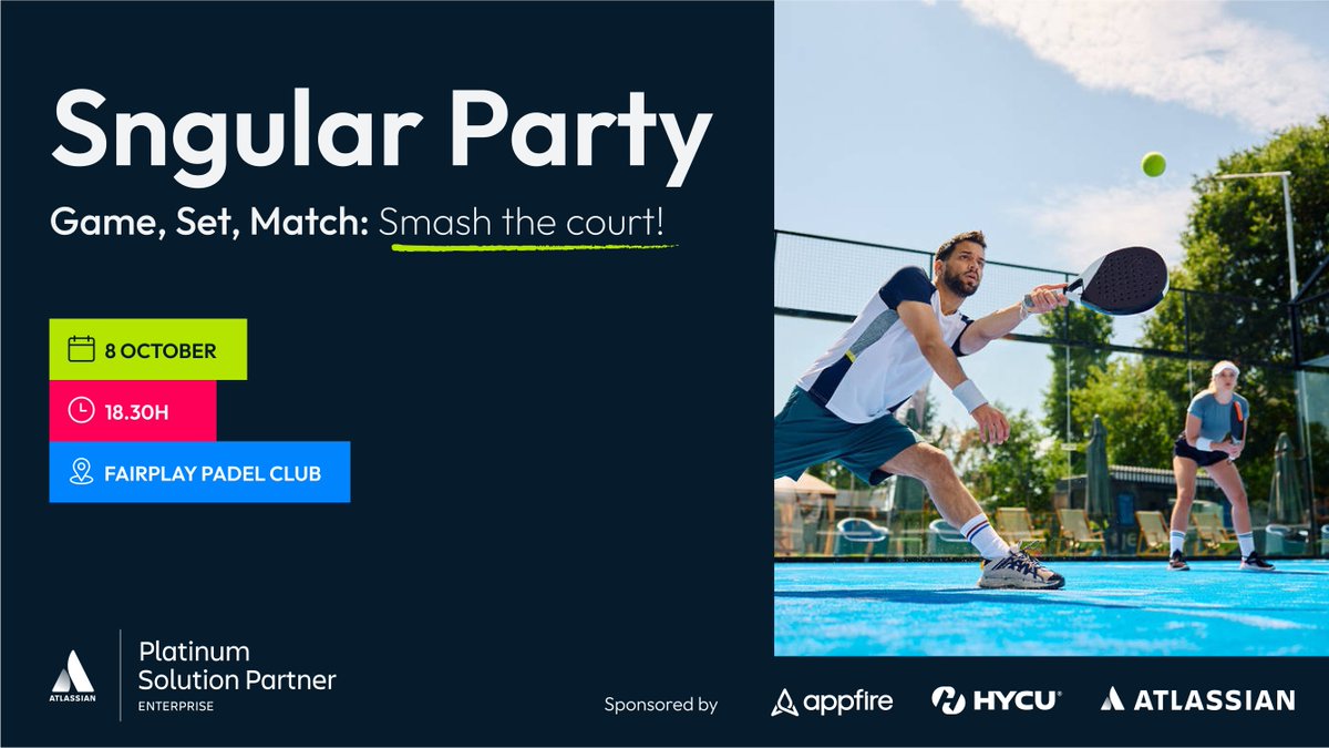 🏓 Game. Network. Connect.
Catch HYCU at the <a href="/sngular/">Sngular</a> Padel Party, Oct. 8, 6:30–9:30 pm

Padel for all levels, open bar, chill zones, and tech conversation.

Spaces are limited — register now!

🔗 business.sngular.com/sngular-padel-…