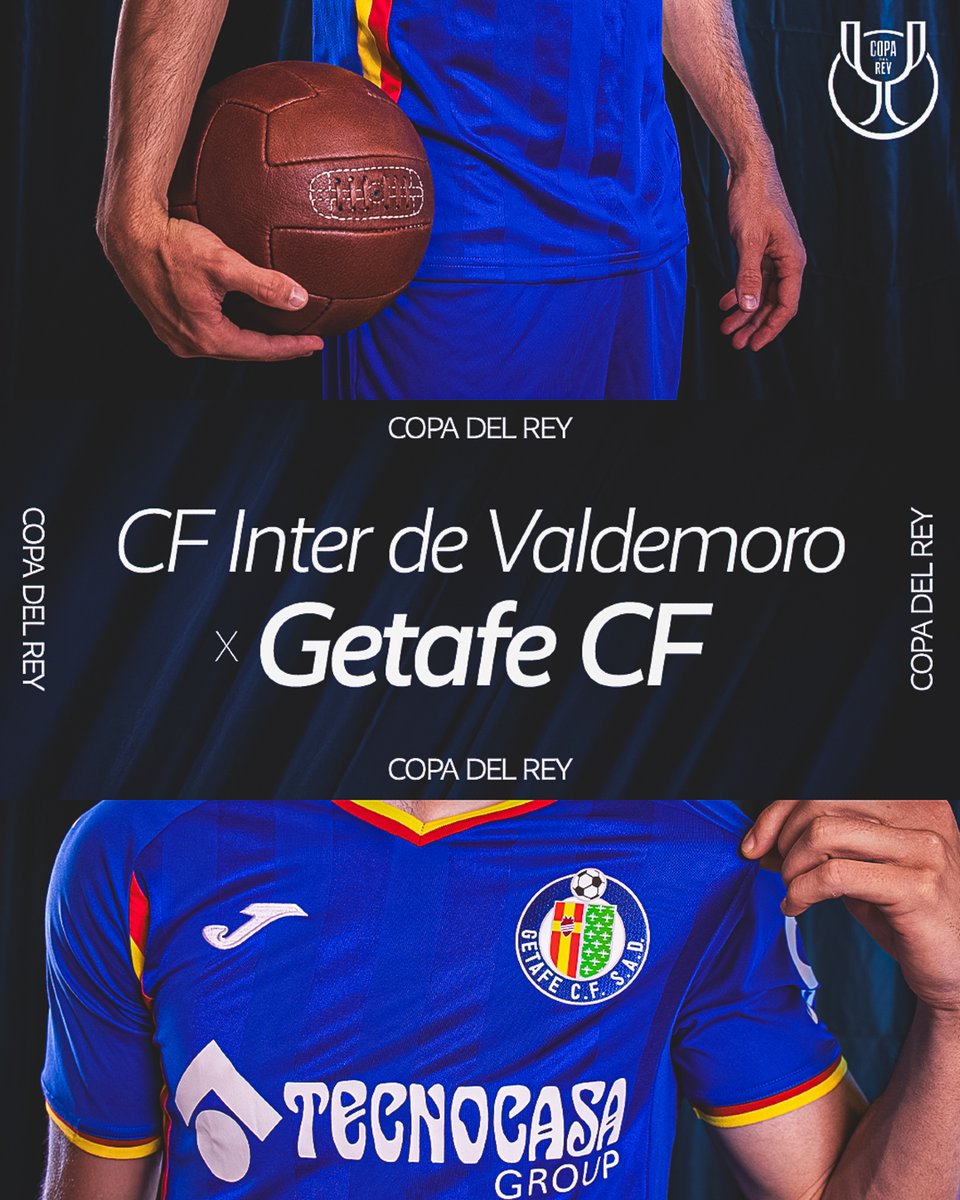 ¡𝐓𝐞𝐧𝐞𝐦𝐨𝐬 𝐫𝐢𝐯𝐚𝐥 𝐞𝐧 𝐂𝐨𝐩𝐚ⵑ 

🏆  Primera Ronda.
🆚 CF Inter de Valdemoro

#CopaDelRey