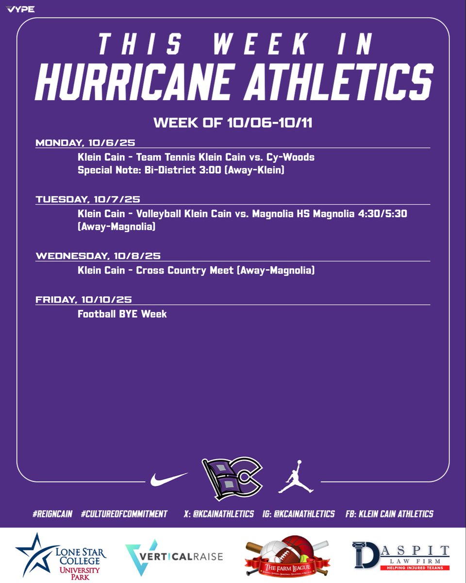 KCAINATHLETICS's tweet image. #REIGNCAIN 🌀#CULTUREOFCOMMITMENT