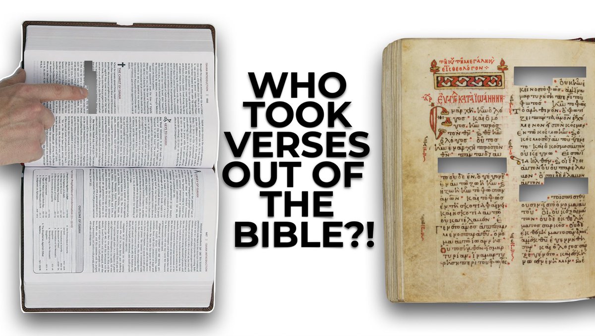 Ever heard someone say “I don’t read modern English translations because they took verses out of the Bible!” Well today’s #manuscriptmonday tackles that very issue. What if I told you that whatever Bible they’re using as the standard (although let’s be honest, they’re probably