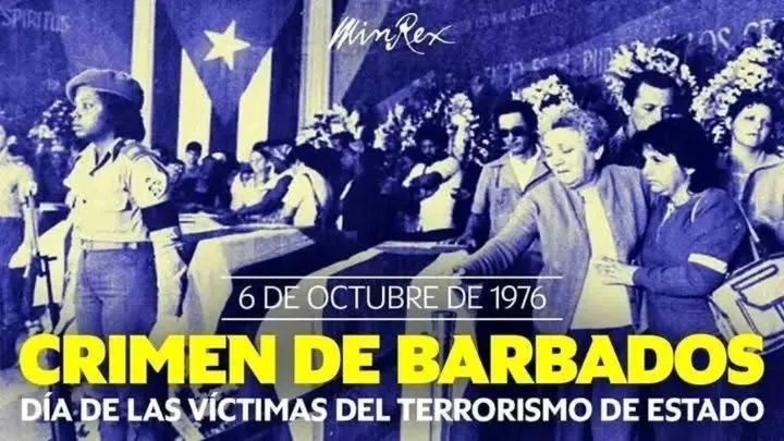 Nunca olvidaremos aquel día, 6 de octubre de 1976, aquellos jóvenes que viajaban en el avión de cubana, que regresaban a la patria y fueron cruelmente asesinados. ¡Cuantas víctimas del terrorismo! #TenemosMemoria 
#DíaDeLasVíctimasDelTerrorismoDeEstado
#CubaPorLaPaz