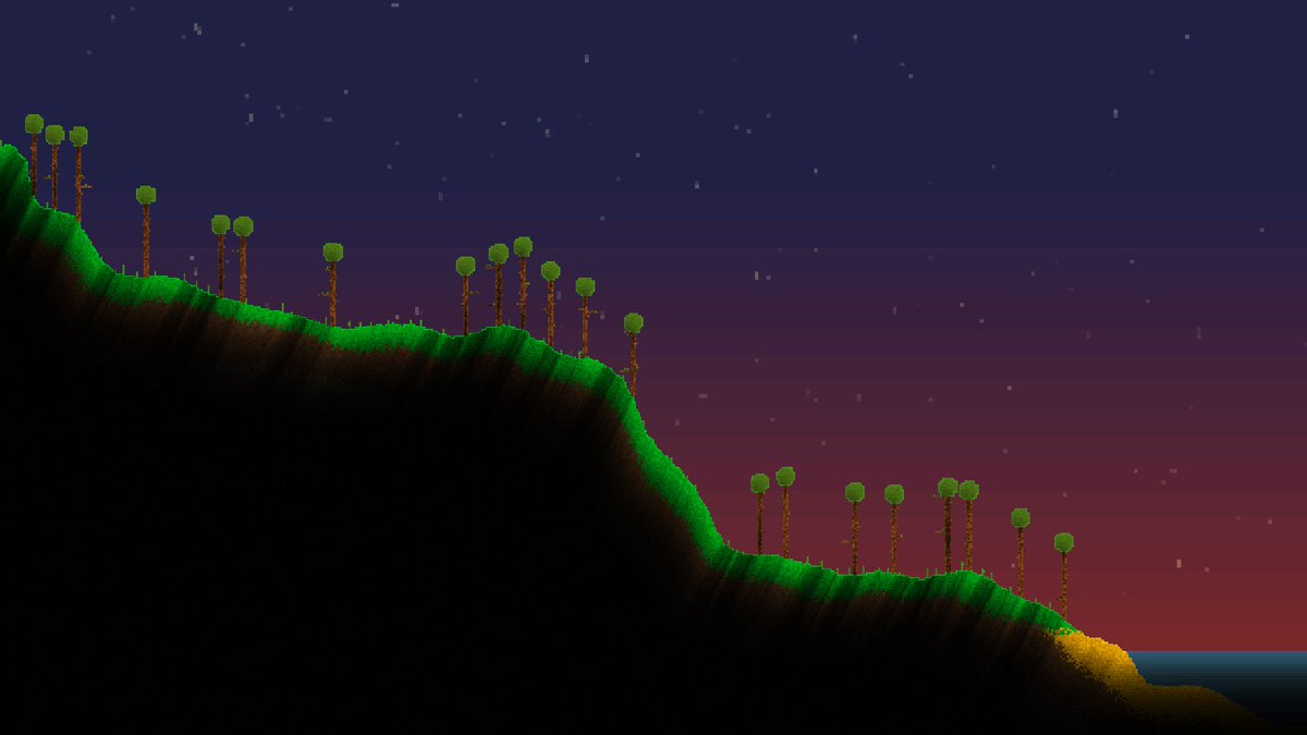 pitergroot's tweet image. Thinking about adding a cinematic camera mode...
#gamedev #indiedev #raylib #fallingsand