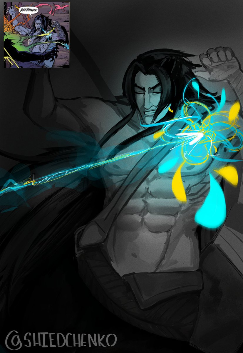 Day 6 - Comic Redraw 
#kayntober2025 #Kayn