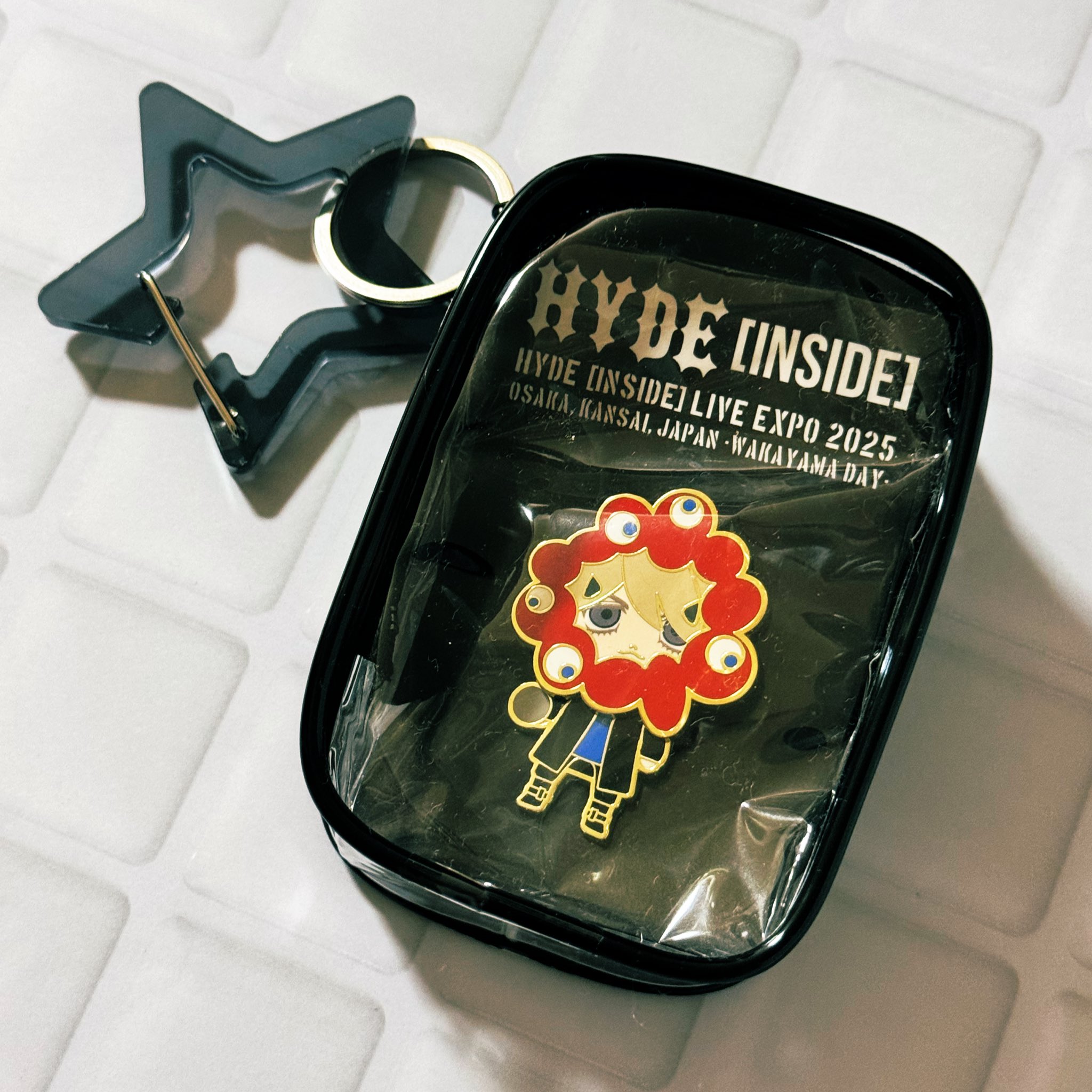 HYDE EXPO2025 ミャクミャク なりきりゆらゆらピンバッジ 4種セット