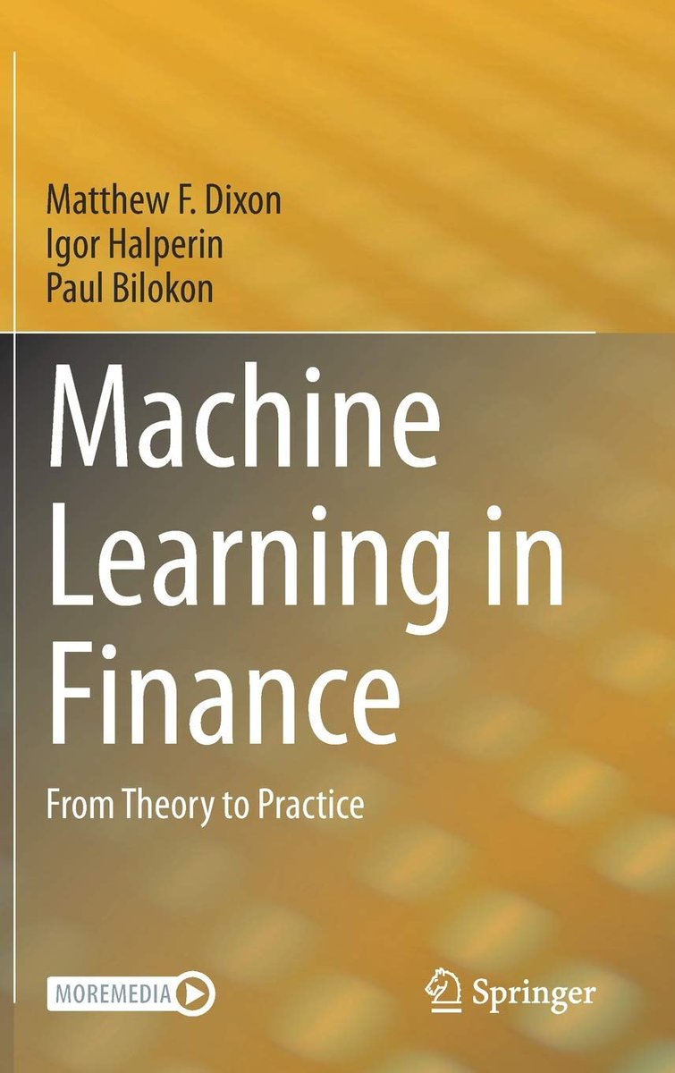 Free code from the book:

Machine Learning in Finance: From Theory to Practice

This book integrates machine learning with quantitative finance, focusing on how theoretical frameworks inform data modeling and financial decision-making processes.

Get the code here: