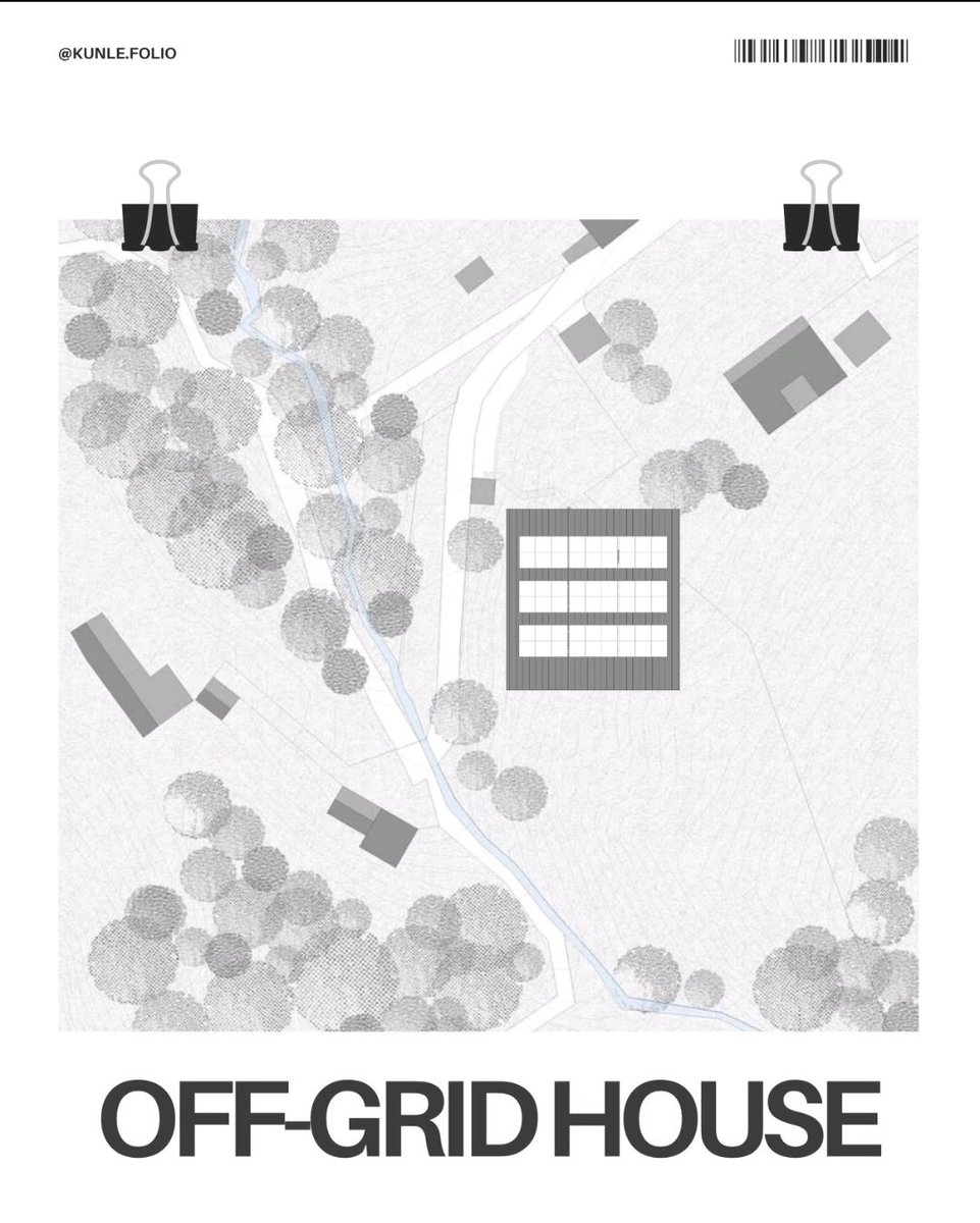 arcpresentation's tweet image. OFF-GRID school by Adekunle Adekunmisi