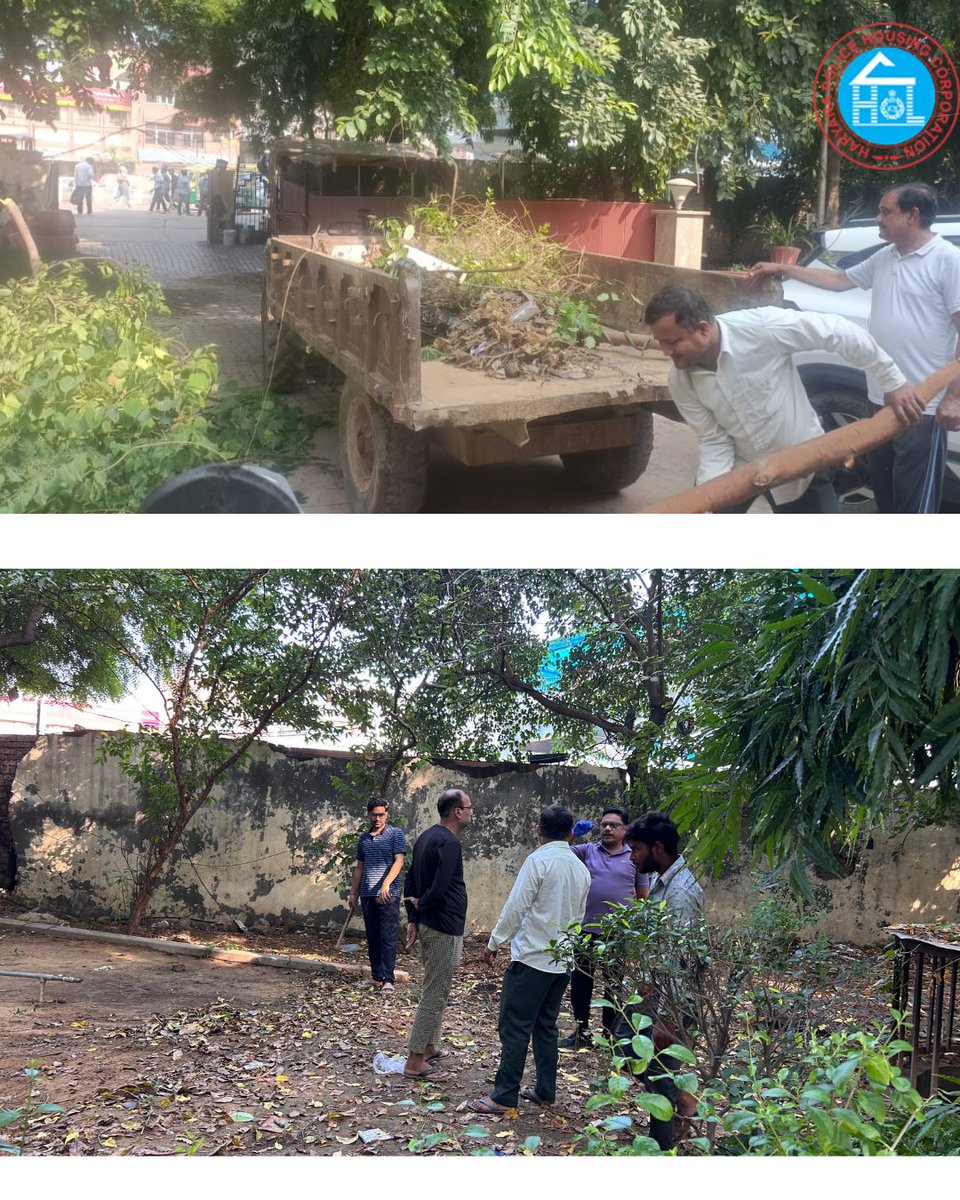 Cleanliness Drive at HPHC Complex, Gurugram ✨
Engineers, staff, and residents united for one purpose — keeping our community clean, green, and beautiful! 🤝💚
A true reflection of teamwork, responsibility, and environmental care. 🌎
📲 For details: hphc.org.in