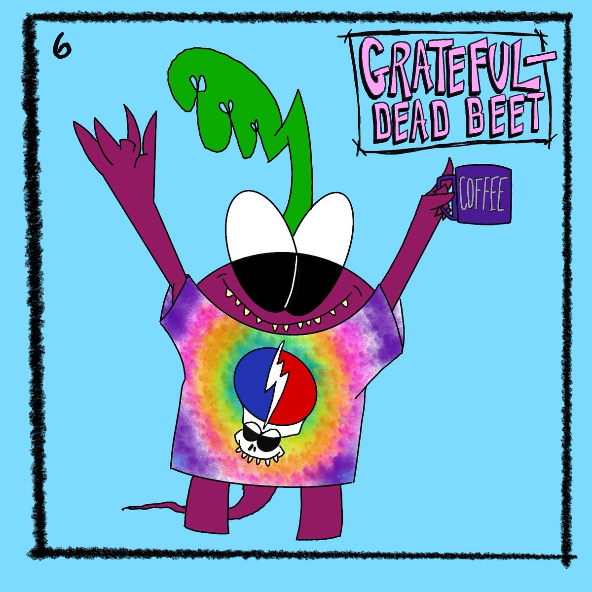 chatterwacky's tweet photo. Day 6 #mystinkytober25 A Grateful- Dead Beet
#mystinkytober25DeadBeet
#ChatterWacky #AllThingsWacky #humorforhappiness https://t.co/fHiezNM1mI