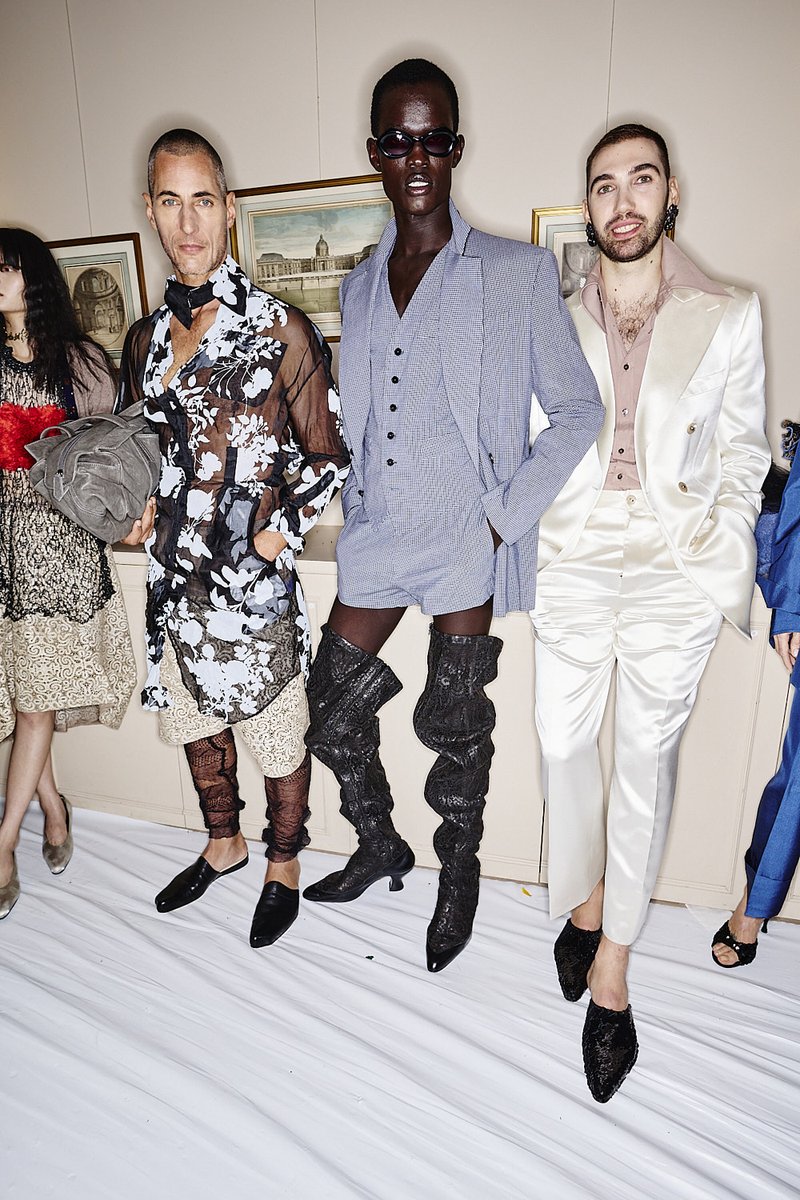 Vivienne Westwood Ss26 Fashion Show Paris Backstage sonnyphotos.com/2025/10/vivien…