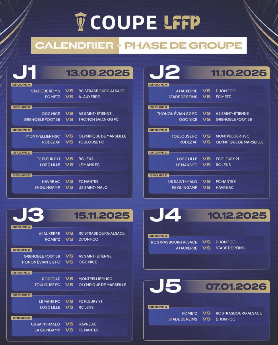 𝐏𝐥𝐚𝐜𝐞 𝐚̀ 𝐥𝐚 𝟐𝐧𝐝 𝐣𝐨𝐮𝐫𝐧𝐞́𝐞 𝐝𝐞 𝐥𝐚 <a href="/CoupeLFFP/">Coupe LFFP</a> ! 🔥