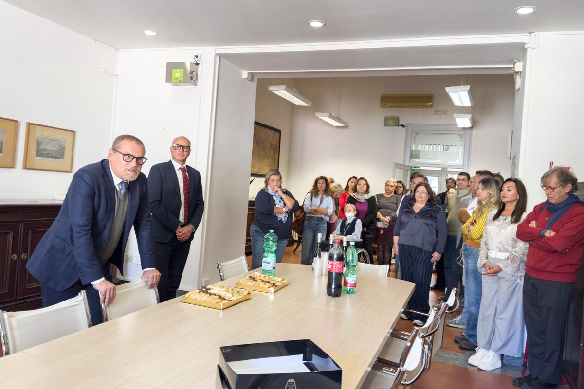 MANNapoli's tweet image. Benvenuto al #MANN, Direttore Francesco Sirano! 
Oggi il passaggio di consegne con il Direttore Generale @museitaliani, Massimo Osanna, e un saluto al personale, guardando al prossimo futuro: una visione d&apos;insieme per valorizzare il nostro #MANN! 
Buon lavoro, Direttore!