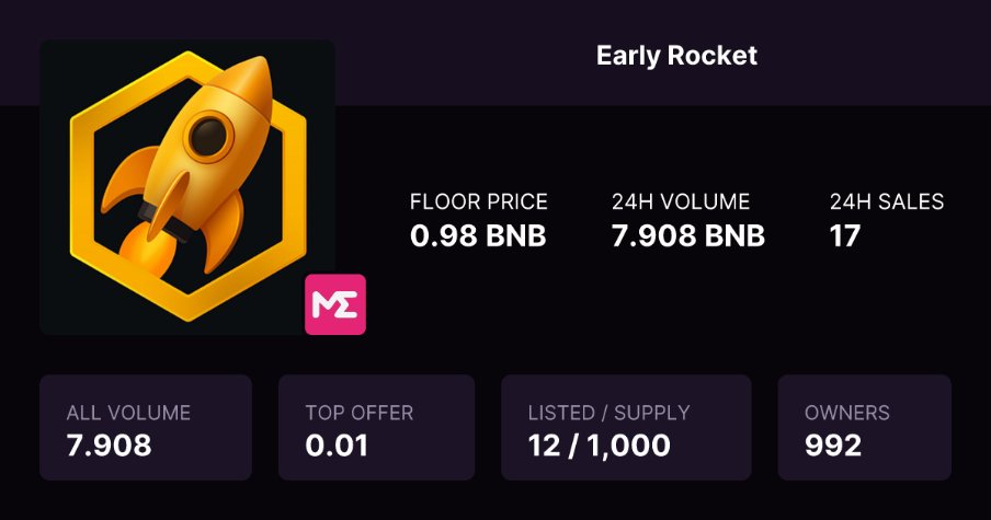 Early Rocket NFTs are now listed and tradable on <a href="/MagicEden/">Magic Eden 🪄</a>!

These NFTs will have access to points boost (pre-TGE &amp; post-TGE), including a $LONCHER stimmy airdrop 

lonch on loncher 🧑‍🍳