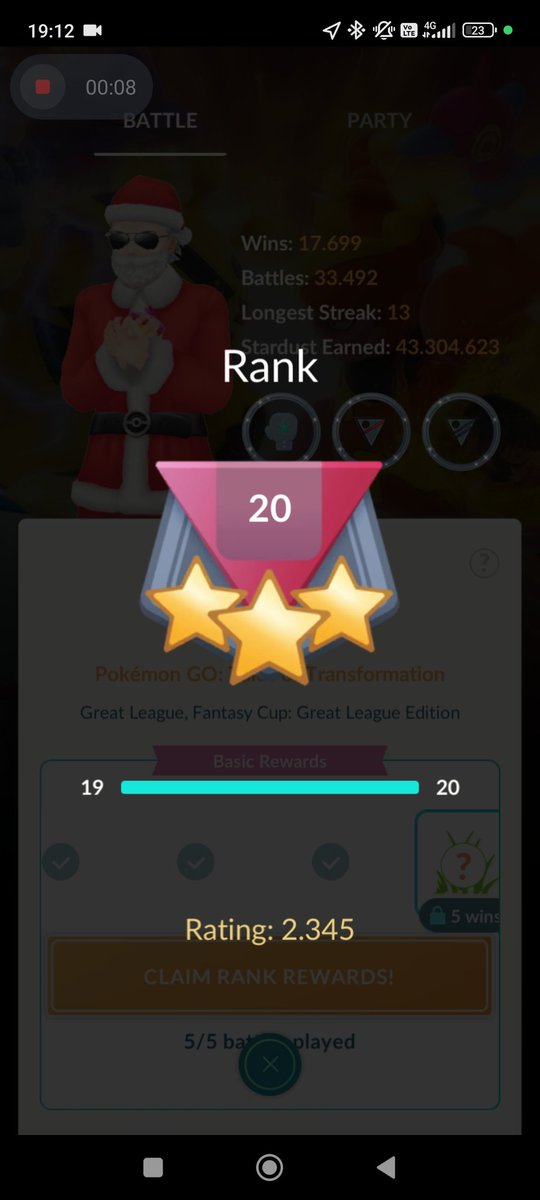 bino90psy's tweet image. Thank you, all three of my buddies for leading me here so well. Beatiful ELO revealed after all.
#90psy #PokemonGO #GOBattleLeague #FantasyCup #Togekiss #Stunfisk #Galar #Dugtrio #Alola