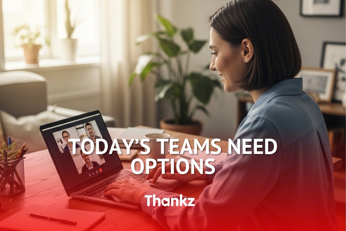 TeamThankz's tweet photo. Smart companies don’t measure growth in square feet anymore.
They measure it in flexibility, results, and global reach. 🌍
Learn why options—not offices—drive success: https://t.co/ldT44wXVUR https://t.co/jxo6veTWAw