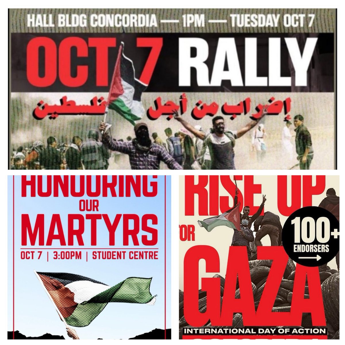 October 7: the worst day for Jews since the Holocaust. 

1,200 men, women, children killed. Torture, rapes, brutality. Hundreds kidnapped. Jews, non-Jews. 

To celebrate the monsters who committed those crimes is beyond evil. 

If you reject this, speak up before it's too late.