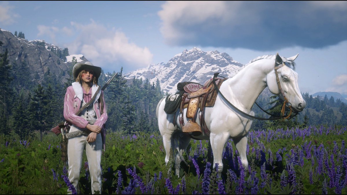 Candysseus's tweet image. 🩷🦄💜🤠🩷
TWINNING with PEGASUS
NACOGDOCHES SADDLE + TOARRANCA COAT

ADVANCED CAMERA -NO FILTER  NEEDED   

#RedDeadPics for #PhotomodeMonday
by #MissCandyLicious🍭     

GAME: #RedDeadOnline
DEV: #RockstarGames          
PLATFORM: #PS5