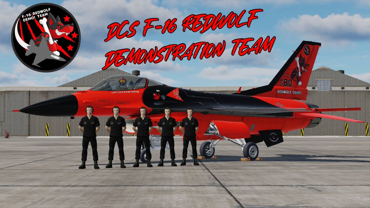 Koku_15473's tweet image. REDWOLFデモチームは、メンバーを募集しております。

以下の内容が、チーム参加に必須事項です。

・DCS: F-16C Viper、DCS: NEVADA(無くても⭕)を所有している。
・F-16を最低限操縦できる技量、知識がある。
・VC、DCS SRSが使用できる。
・最低限の常識を理解できる。…