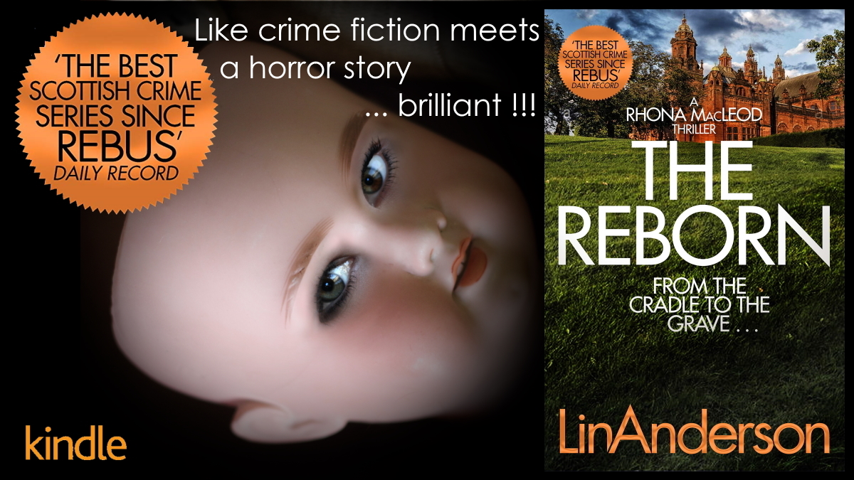 THE REBORN ★★★★★ 'If you thought Book 6 was thrilling and a little creepy then The Reborn takes it to a whole new level' viewBook.at/TheReborn  #CrimeFiction #Mystery #TartanNoir #LinAnderson #Thriller #CSI #Forensics #Kindle #BloodyScotland #IARTG #KU