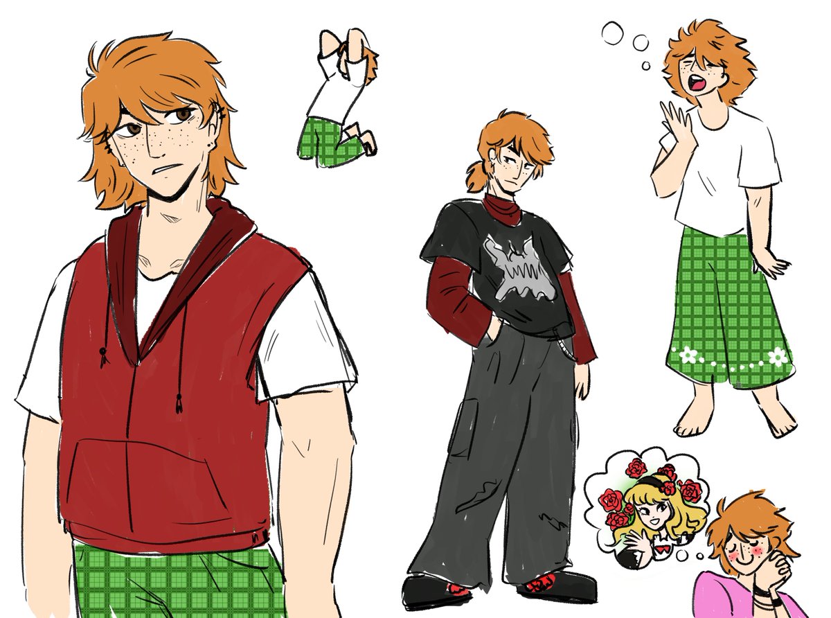 Slight redesign of my oc Paul.