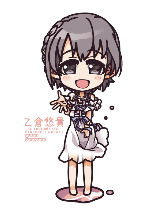 アクスタみたいなの的に悠貴ちゃんから始まって1年 りあむ辺りで等身ズレてきらりで落ち着く(*'-`) もう1年経った:(( 'ω')):
