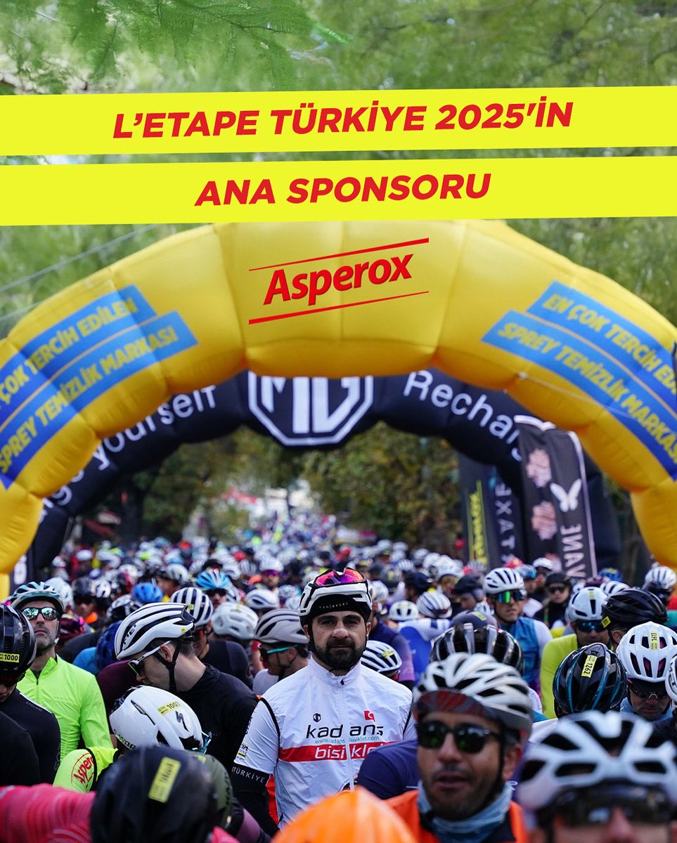 Dünyanın en önemli bisiklet yarışlarından L'Etape Türkiye by Tour de France'ın bu yıl da ana sponsoru olmaktan gurur duyuyoruz. Bu uluslararası, büyük organizasyonu yerinde takip etmek için tüm bisikletseverleri 11-12 Ekim'de Beykoz Spor Orman'a bekliyoruz!