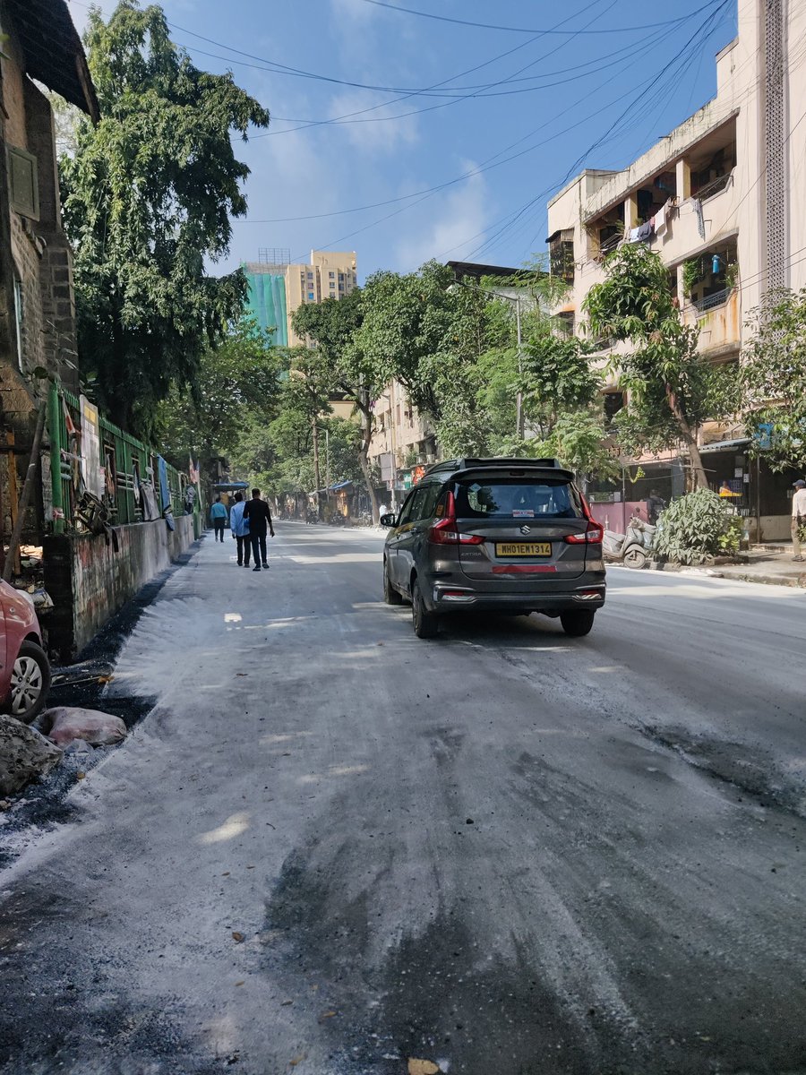 Flank road outside GTB rly stn was relaid on 5th Sept. Today, exactly a month later, relaid again because it turned so bad

Quality check? Accountability? Or just public money down the drain?

Also, what’s the procedure to become a road contractor in Mumbai, asking for a friend!!